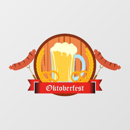 オクトーバーフェストウィンドウの固定 ウィンドウサイン (シート)