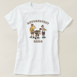 オクトーバーフェストウンパバンドTシャツ Tシャツ