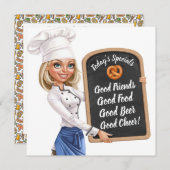 オクトーバーフェストオクトバーフェスト招待状 招待状 (正面/裏面)