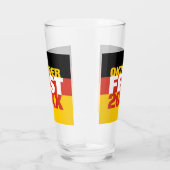 オクトーバーフェストオクトーバーフェストドイツ国旗 タンブラーグラス (右)