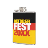 オクトーバーフェストオクトーバーフェストドイツ国旗 フラスク (左)