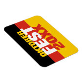 オクトーバーフェストオクトーバーフェストドイツ国旗 マグネット (右側)