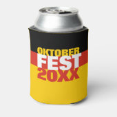 オクトーバーフェストオクトーバーフェストドイツ国旗 缶クーラー (缶裏面)