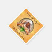 オクトーバーフェストオクトーバーフェストパーティー スタンダードカクテルナプキン (角)