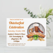 オクトーバーフェストオクトーバーフェストパーティー 招待状 (スタンド正面)