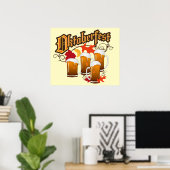 オクトーバーフェストオータムビール ポスター (ホームオフィス)