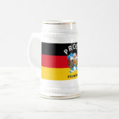 オクトーバーフェストカスタムマンガPROSTド素晴らしイツ ビールジョッキ (正面左)
