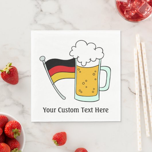 オクトーバーフェストカスタム紙ナプキン スタンダードランチョンナプキン (インサイチュ)