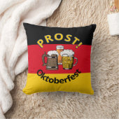 オクトーバーフェストカートゥーンビーズドイツPROST クッション (ブランケット)