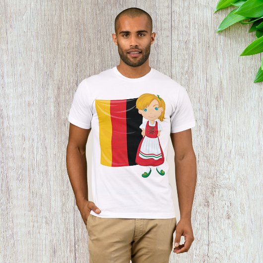 オクトーバーフェストガールメンズTシャツ Tシャツ