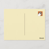 オクトーバーフェストキャットパーティーポーズアンドパイント ポストカード (裏面)