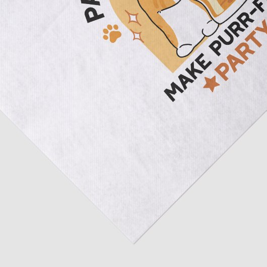 オクトーバーフェストキャットパーティーポーズアンドパイント 薄葉紙 (詳細)