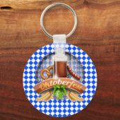 オクトーバーフェストキーチェーン キーホルダー (正面)