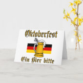 オクトーバーフェストギア カード (黄色い花)