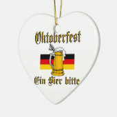 オクトーバーフェストギア セラミックオーナメント (左)