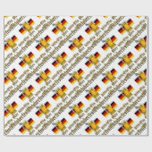 オクトーバーフェストギア ラッピングペーパー (フラット)