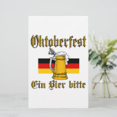 オクトーバーフェストギア 便箋 (スタンド正面)