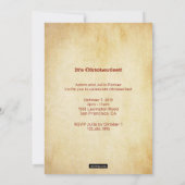 オクトーバーフェストグランジドイツパーティの招待状 招待状 (裏面)