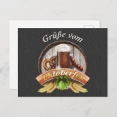 オクトーバーフェストグリュセ ポストカード (正面/裏面)