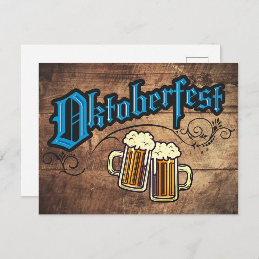 オクトーバーフェストグルス ポストカード (正面/裏面)