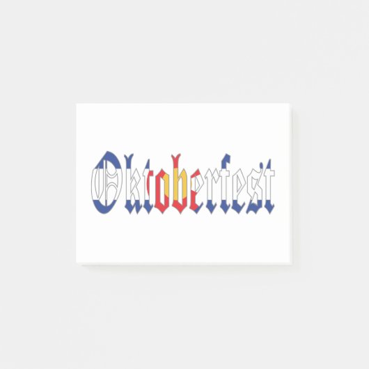 オクトーバーフェストコロラド ポストイット (正面)