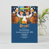 オクトーバーフェストサーバ招待状 招待状 (スタンド正面)