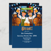 オクトーバーフェストサーバ招待状 招待状 (正面/裏面)