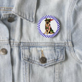 オクトーバーフェストジャーマンシェパード 缶バッジ (インサイチュ)