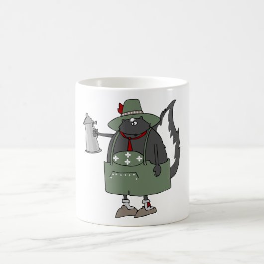 オクトーバーフェストスカンク コーヒーマグカップ (中央)