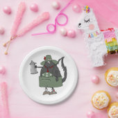 オクトーバーフェストスカンク ペーパープレート (パーティー)