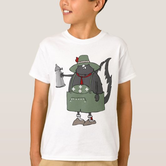 オクトーバーフェストスカンク Tシャツ (正面)
