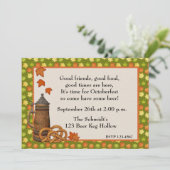 オクトーバーフェストスタインプレッツェル招待状 招待状 (スタンド正面)