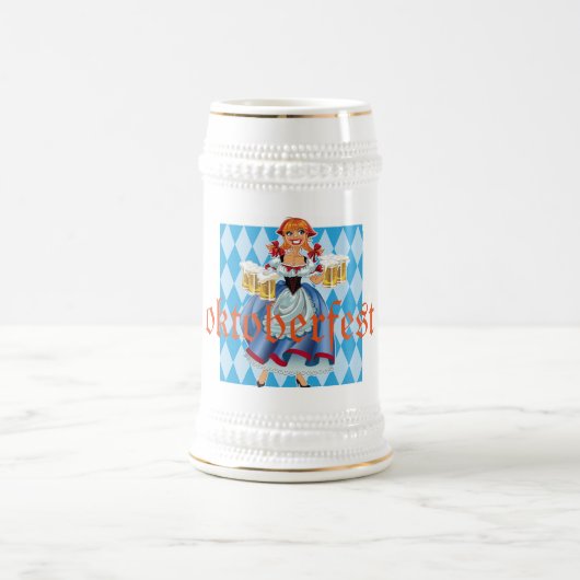 オクトーバーフェストスタイン ビールジョッキ (中央)