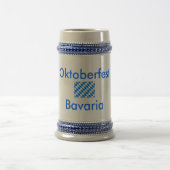 オクトーバーフェストステイン ビールジョッキ (中央)