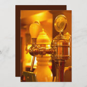 オクトーバーフェストタップ招待状 招待状 (正面/裏面)