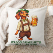 オクトーバーフェストダシュンドッグ クッション (ブランケット)