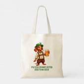 オクトーバーフェストダシュンドッグ トートバッグ (裏面)