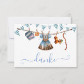 オクトーバーフェストダンケサンキューノート 招待状 (正面)