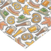 オクトーバーフェストテーブルカバー テーブルクロス (アングル)