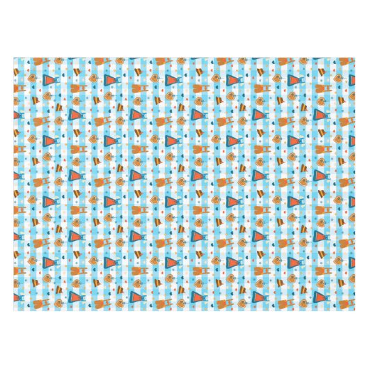 オクトーバーフェストテーブルクロス テーブルクロス (正面(横))