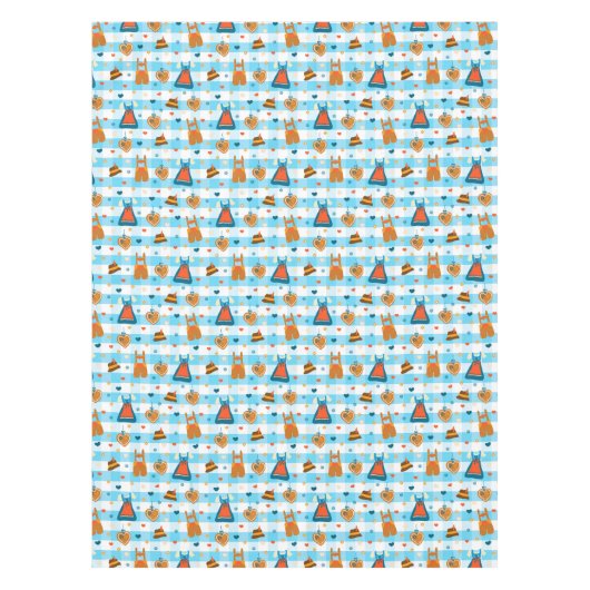 オクトーバーフェストテーブルクロス テーブルクロス (正面)