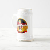 オクトーバーフェストドイツバーメイド ビールジョッキ (正面左)