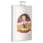 オクトーバーフェストドイツバーメイド フラスク (右)