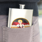 オクトーバーフェストドイツバーメイド フラスク (インサイチュ)