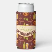 オクトーバーフェストドイツビールフェスティバル スリム缶クーラー (Seltzer正面)