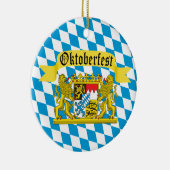 オクトーバーフェストドイツビールフェスティバル セラミックオーナメント (右)