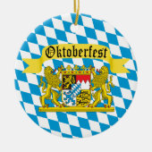 オクトーバーフェストドイツビールフェスティバル セラミックオーナメント (正面)