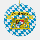 オクトーバーフェストドイツビールフェスティバル セラミックオーナメント (裏面)