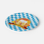 オクトーバーフェストドイツビールフェスティバル ペーパープレート (アングル)