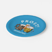 オクトーバーフェストドイツビールフェスティバル ペーパープレート (アングル)